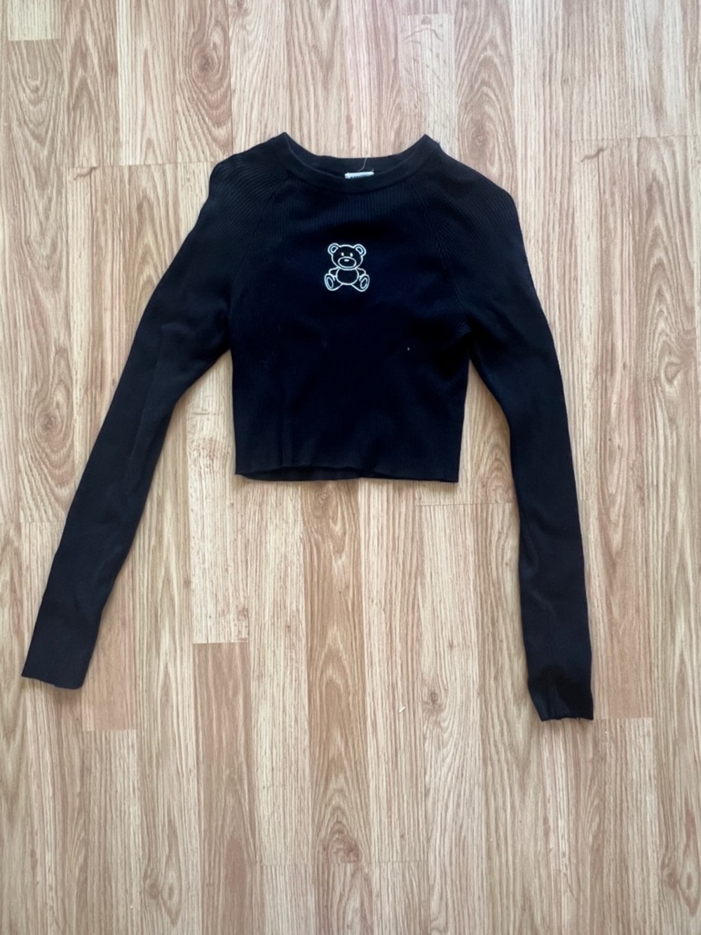Long Sleeve Embroidered Tee
